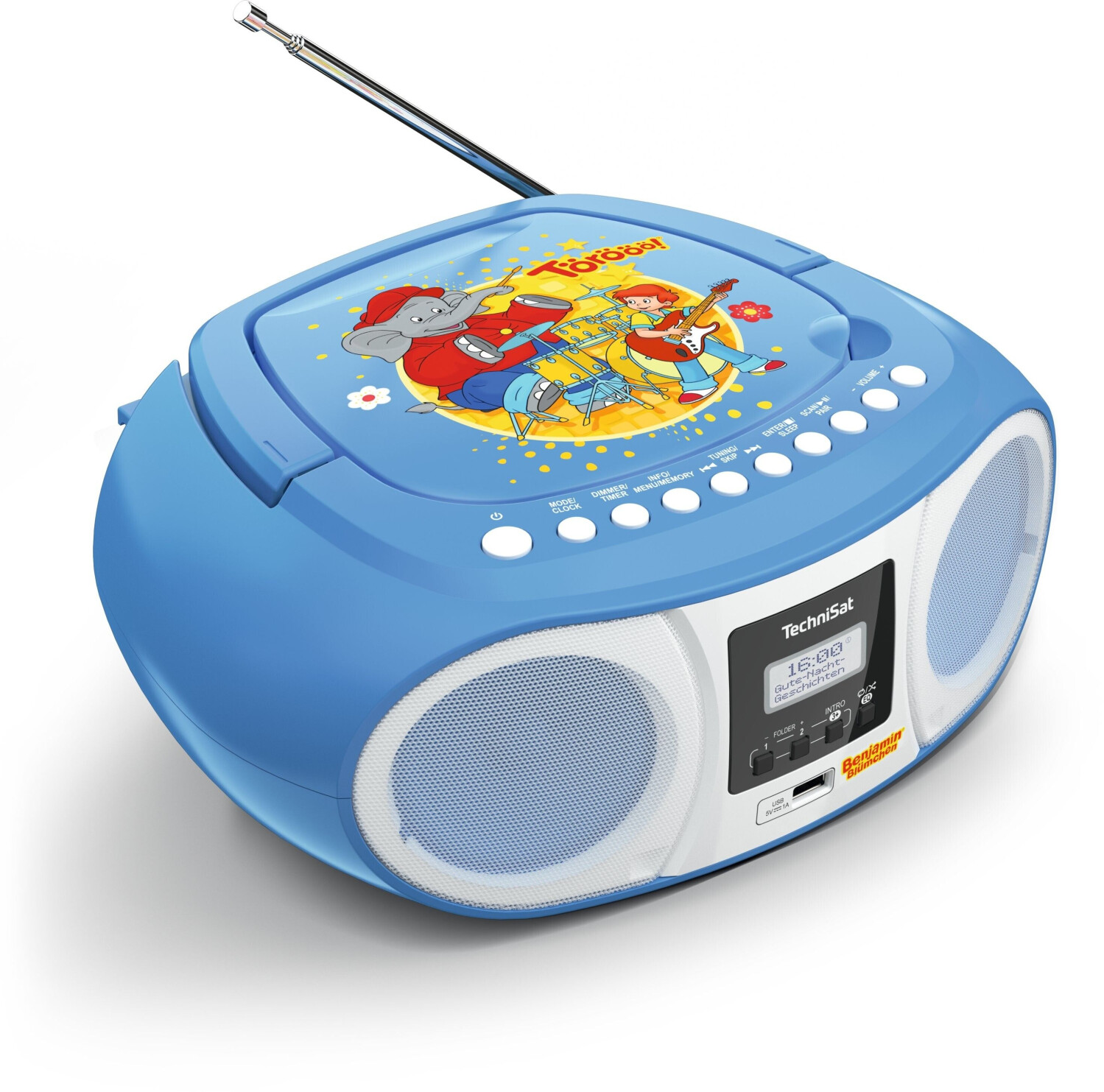 TECHNISAT AA37906 - TechniSat Digitradio 1990 Benjamin Blümchen Kinderradio