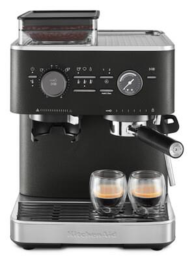 KITCHENAID 5KES6551EBK - Macchina caffè semi-automatica nera