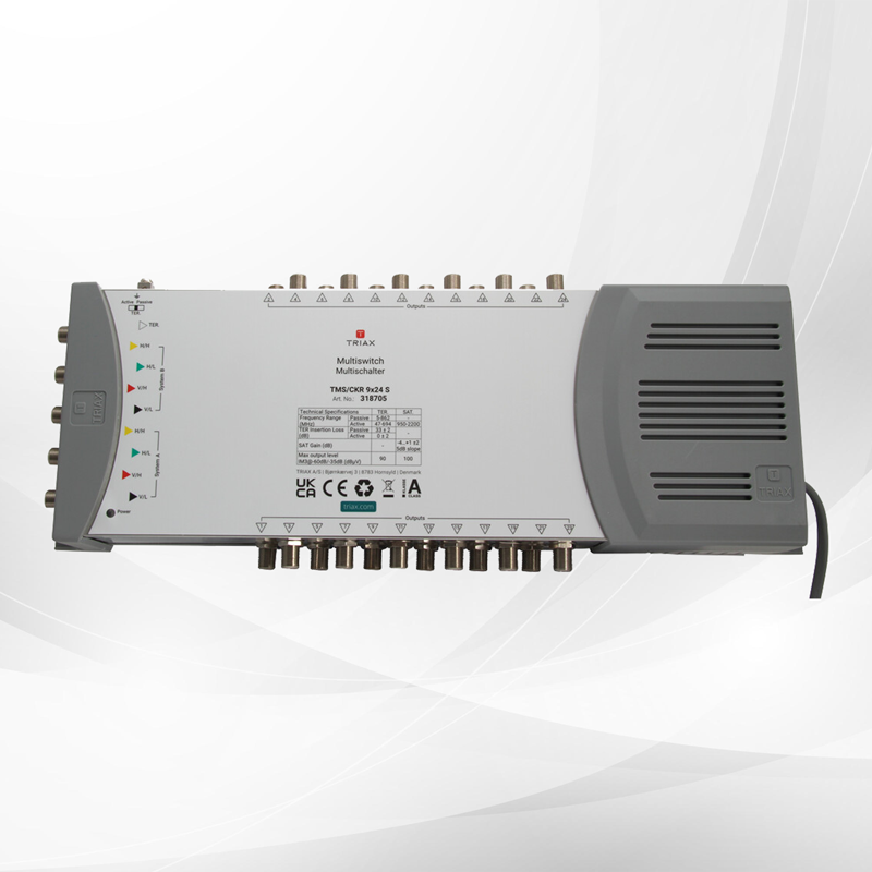 TRIAX TMS/CKR9x24S - TMS/CKR 9x24 S Multiswitch