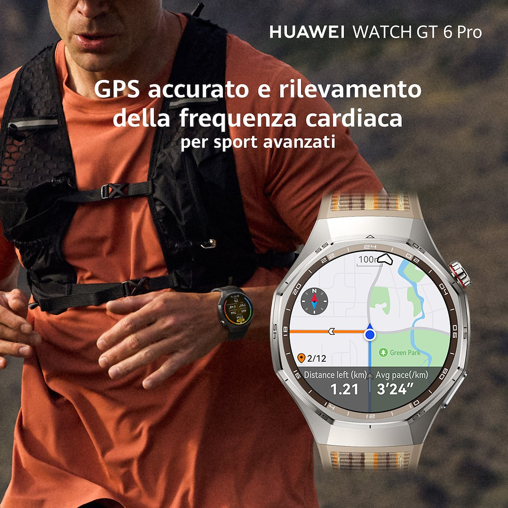 HUAWEI WATCHGT6PRO46MMBLACK - Smartwatch GT6 PRO 46mm