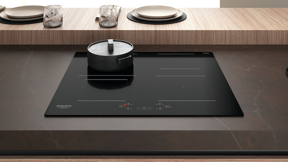 HOTPOINT-ARISTON HQ5660SNE - Induktionskochfeld 60 cm schwarz mit Touch