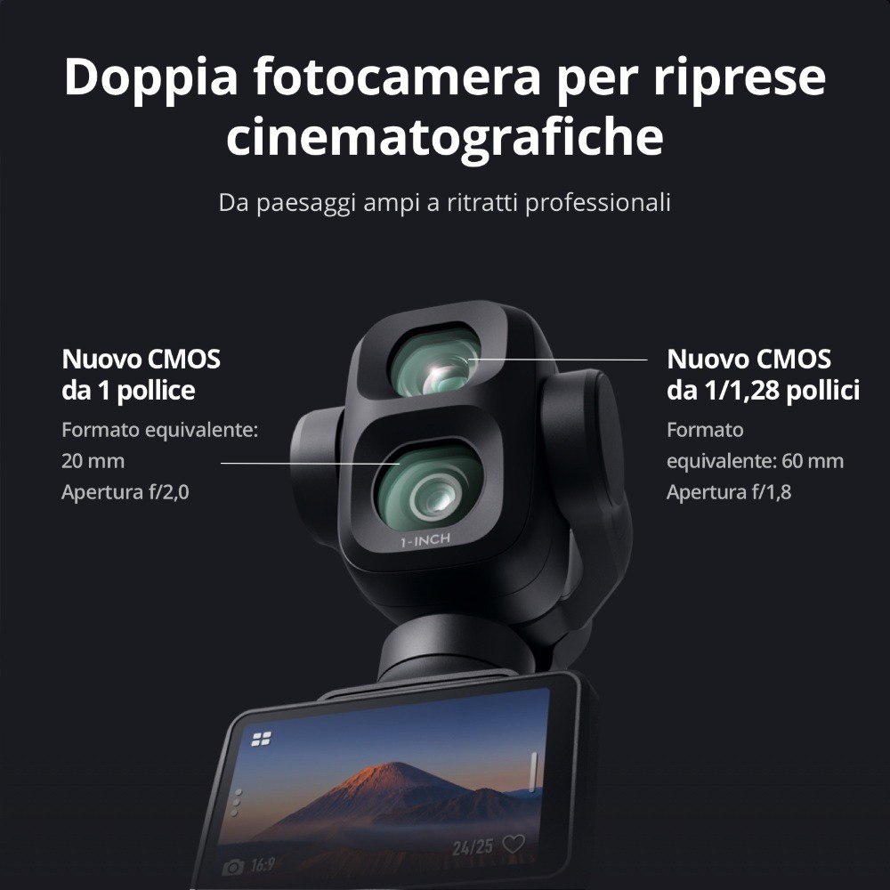 DJI OSMOPOCKET4PVLOGCOMBO - Kompakte 4K Stabilisationskamera