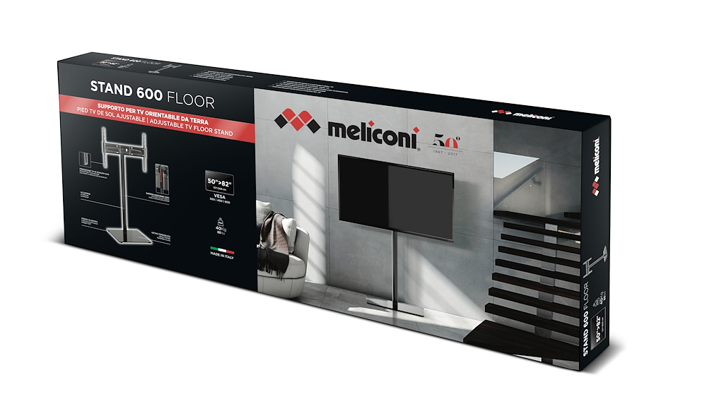 MELICONI 480873 - Meliconi STAND 600 TV-Ständer bis 40kg