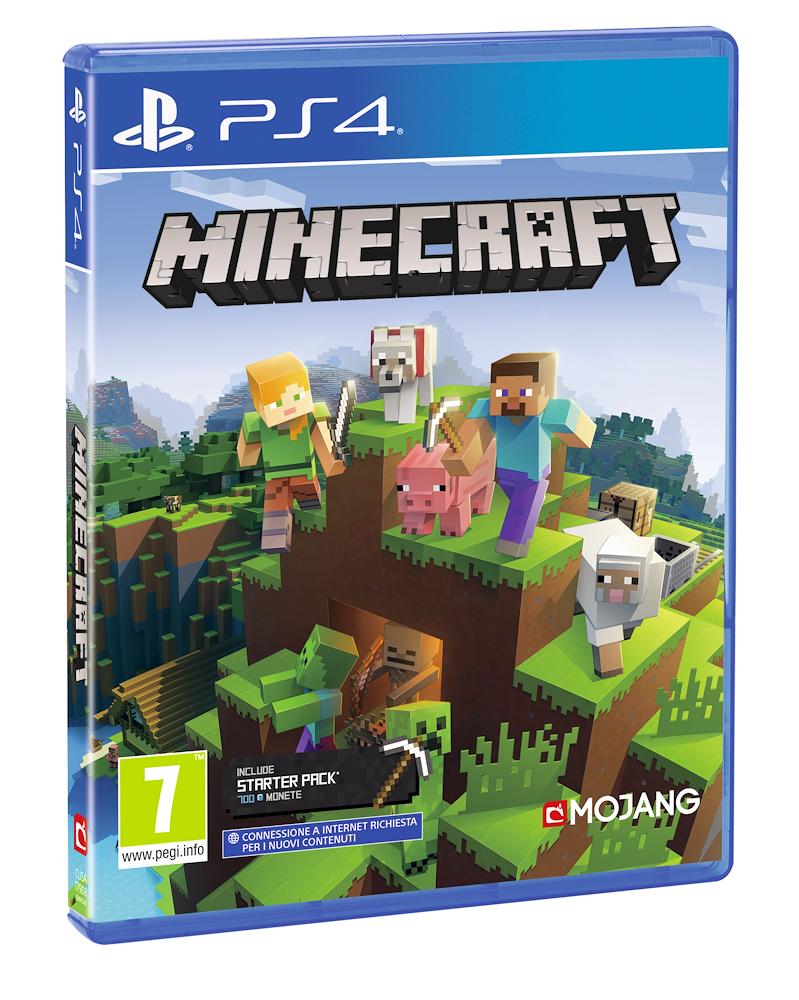 SONY ENTERTAINMENT 9703495 - Minecraft Starter-Kollektion PS4 für Rätselspiel