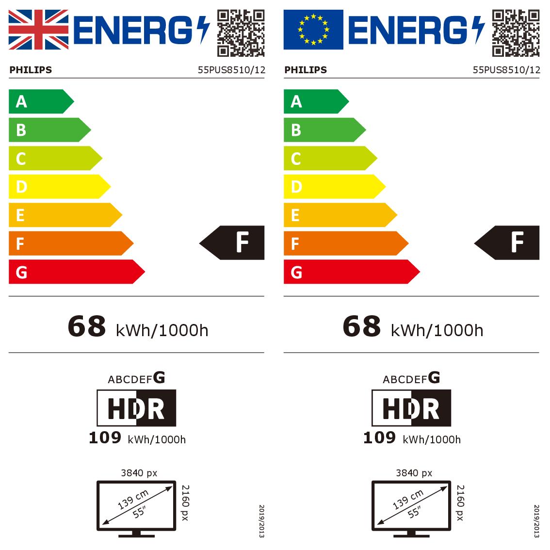 PHILIPS 55PUS8510 - QLED TV 55" UHD 4K