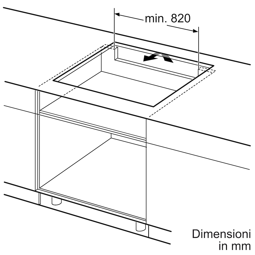 BOSCH PIV931HC1E - Bosch Induktionskochfeld 90cm Schwarz