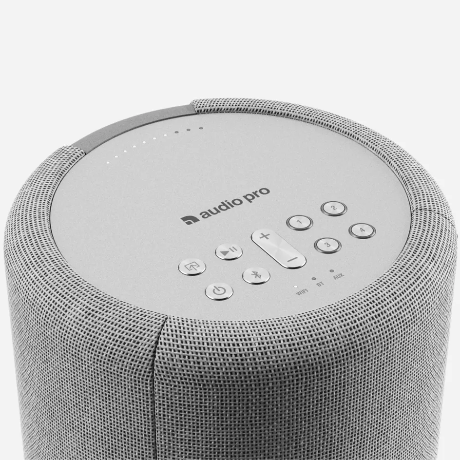 AUDIO PRO 155297 - Audio Pro A10 WLAN-Lautsprecher Hellgrau AUDIO PRO 155297 - Audio Pro A10 WLAN-Lautsprecher Hellgrau