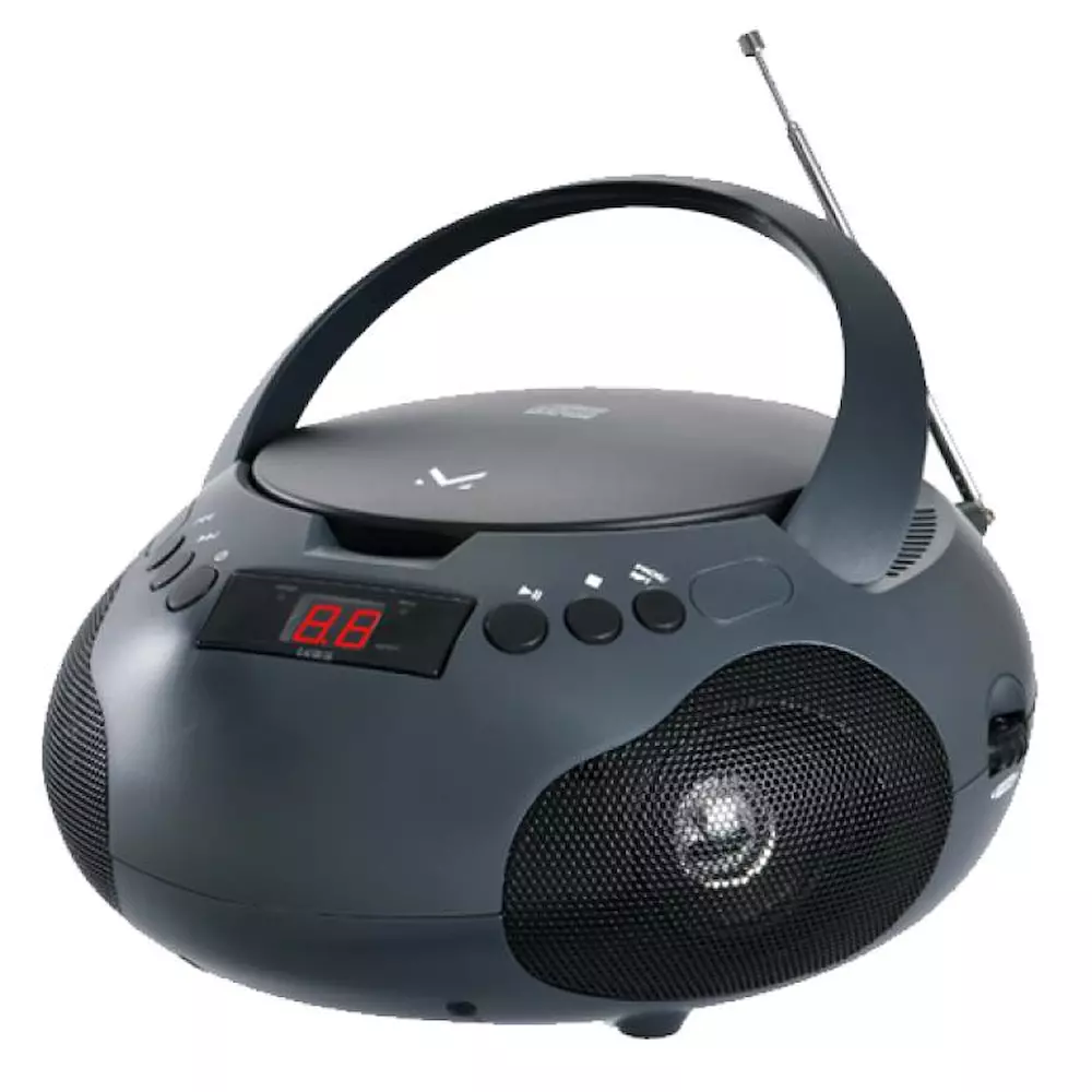 MAJESTIC AH164 - AH164 Tragbarer CD-Player mit Radio