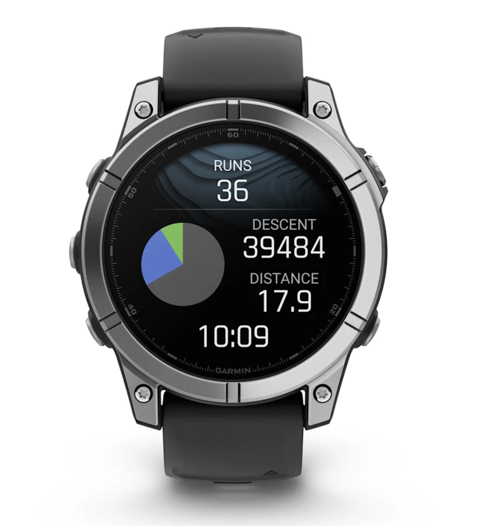 Garmin 0100302500 - Fenix E smartwatch acciaio 47mm