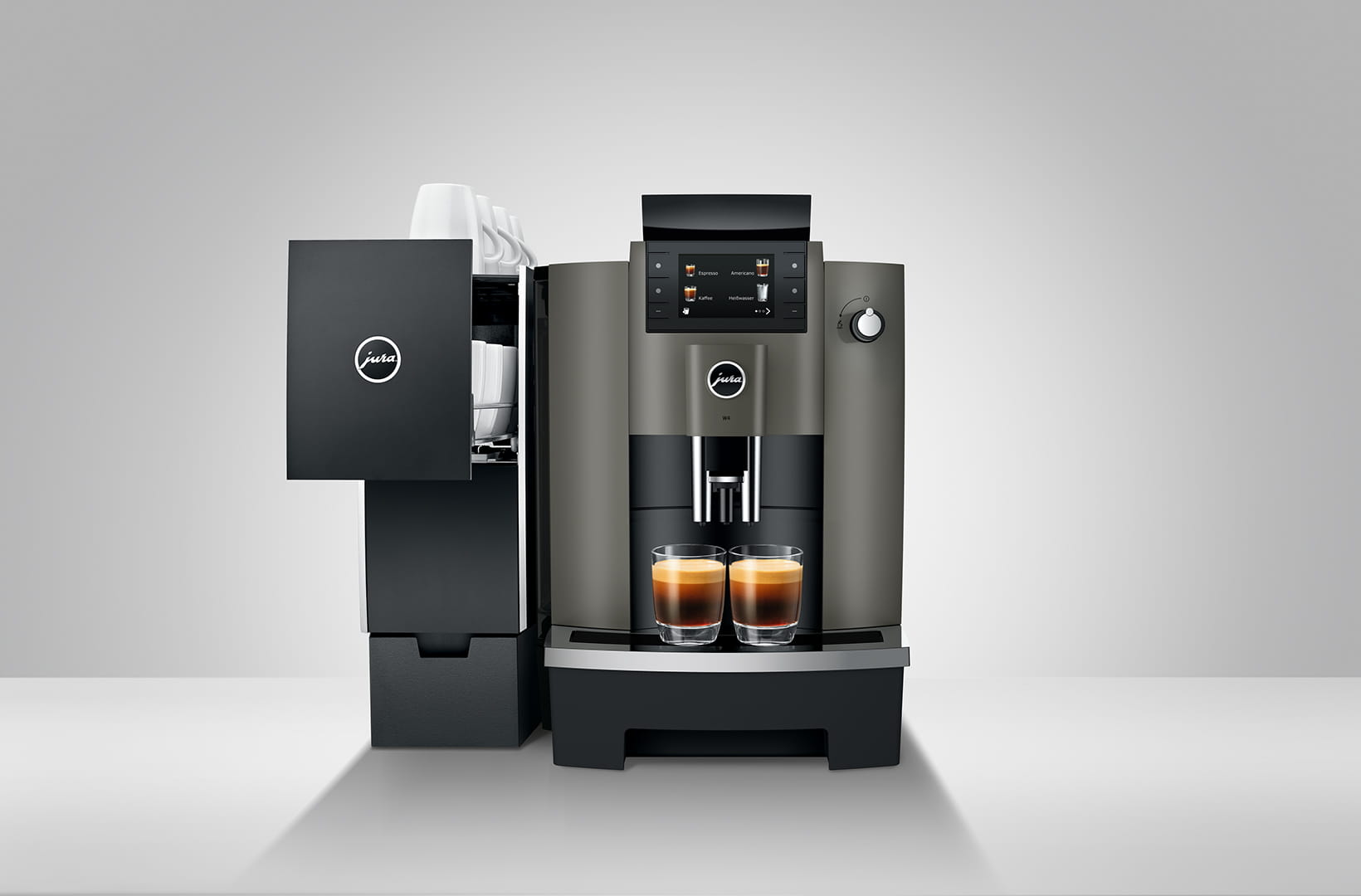 JURA W4DARKINOX - Macchina caffè automatica Dark Inox