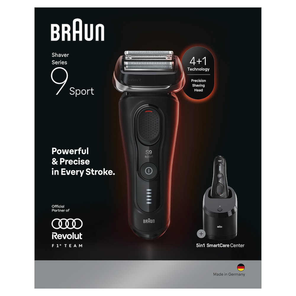 BRAUN 83920514 - Rasoio Elettrico Con Stazione Di Pulizia