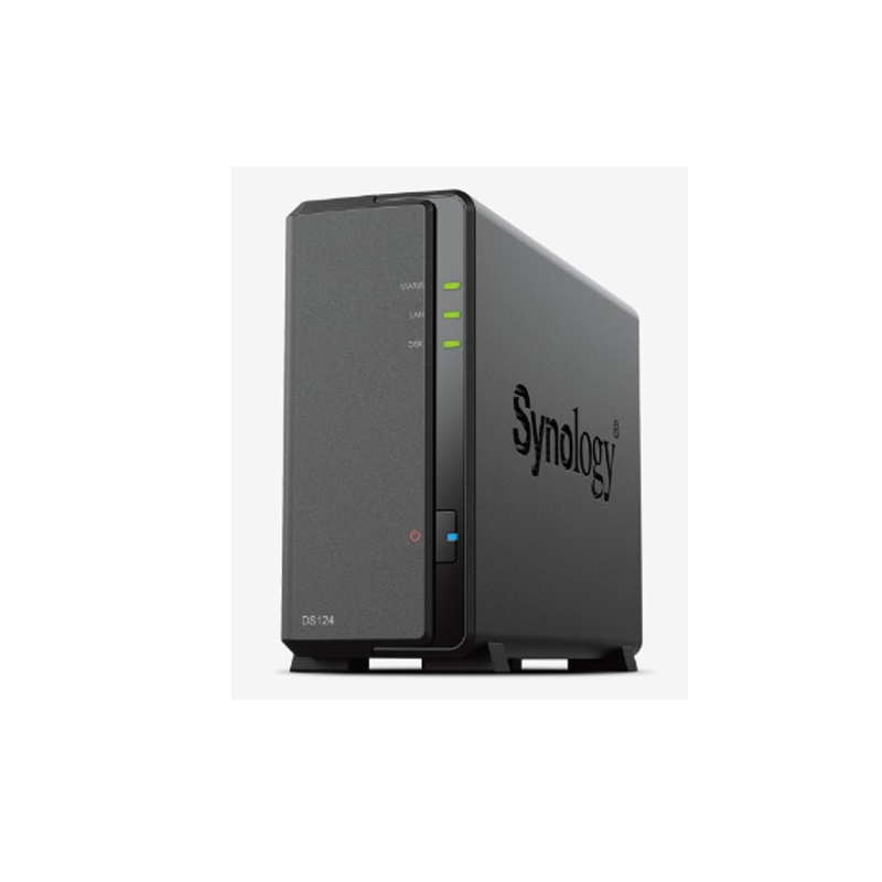 Synology DS124 - Compatto server NAS 1-bay
