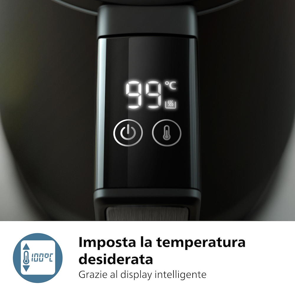 PHILIPS HD9396 - Philips Wasserkocher 2200W Schwarz