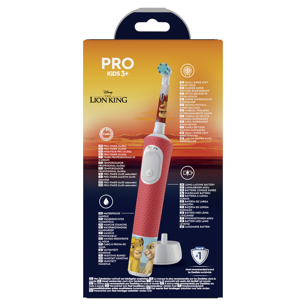 ORAL-B PROKIDSTHELIONKING - Spazzolino elettrico Lion King