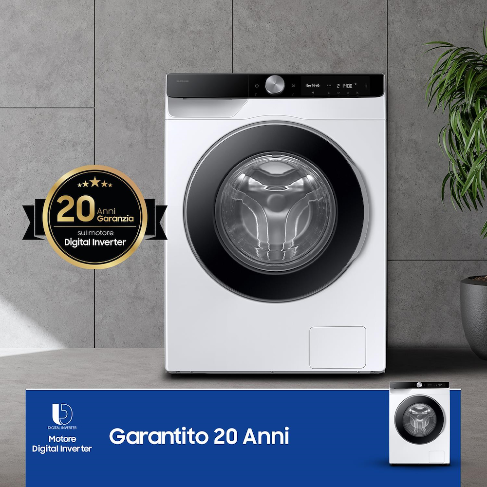 SAMSUNG WW11DG6B25LKU3 - Lavatrice 11KG Classe A WiFi