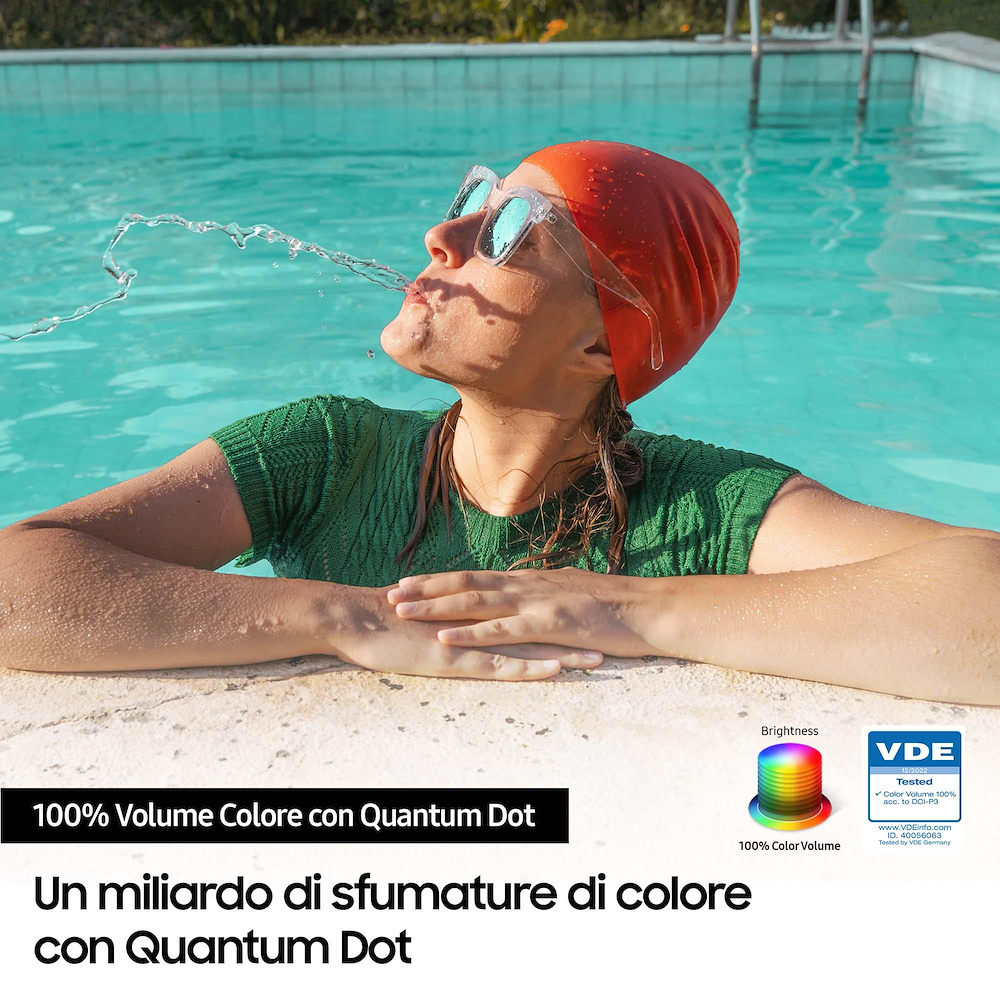 SAMSUNG QE65Q70DATXZT - Samsung QLED 4K Smart TV 65 Zoll Q70D