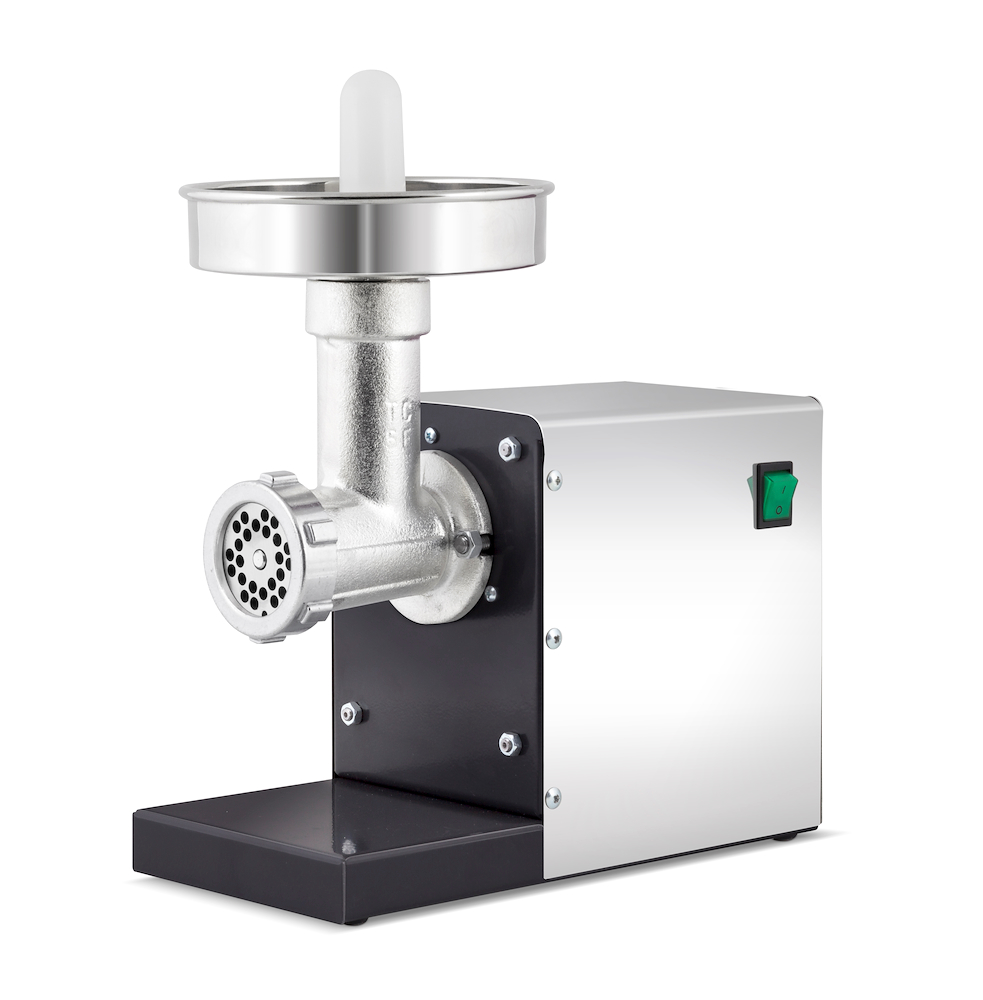 REBER 10907N - Tritacarne elettrico inox N.5