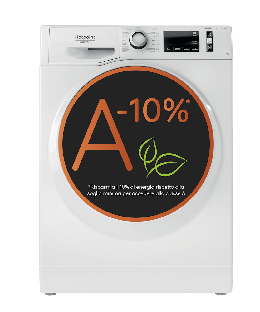 HOTPOINT-ARISTON NR748GWSAIT - Hotpoint Ariston 8kg Stand-Waschmaschine HOTPOINT-ARISTON NR748GWSAIT - Hotpoint Ariston 8kg Stand-Waschmaschine