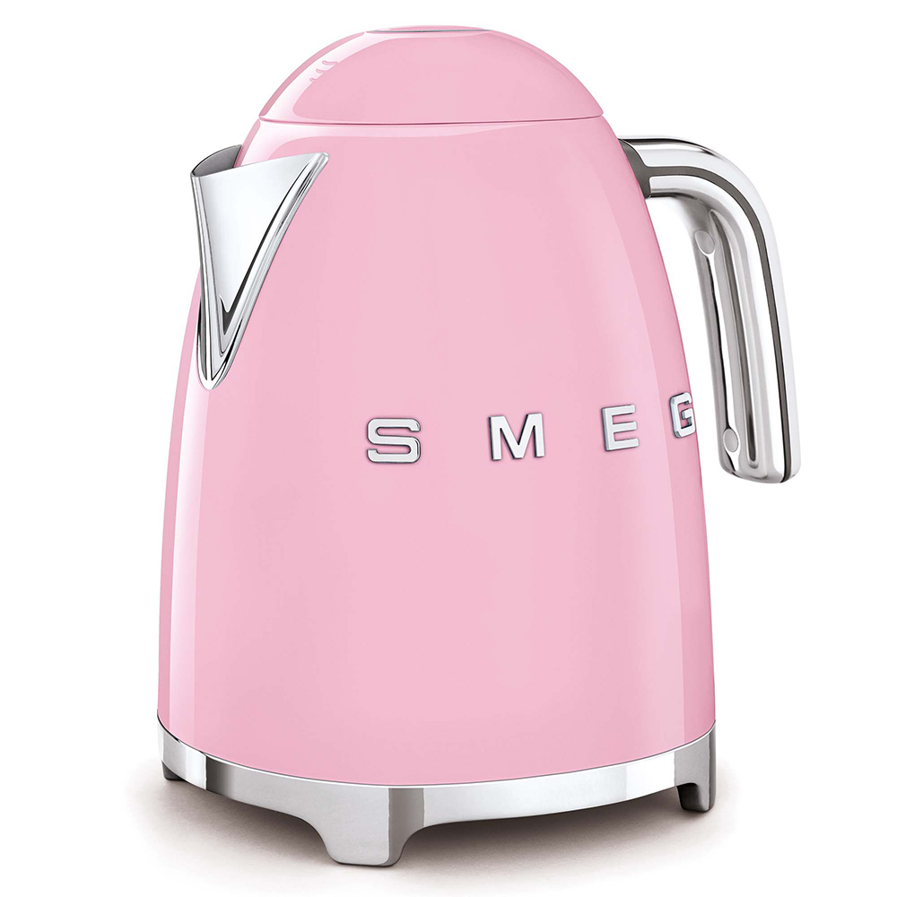 SMEG KLF03PKEU - Elektro Wasserkocher 50er Stil Rosa