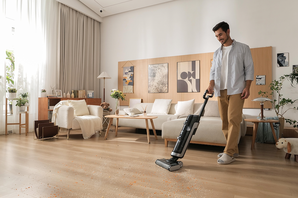 EZVIZ INE701 - 3-in-1 Akku Staubsauger und Wischer