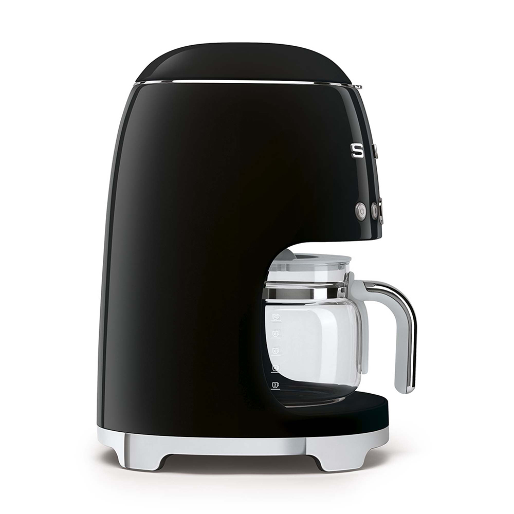 SMEG DCF02BLEU - Caffettiera 50's Nera LUCIDO SMEG DCF02BLEU - Caffettiera 50's Nera LUCIDO