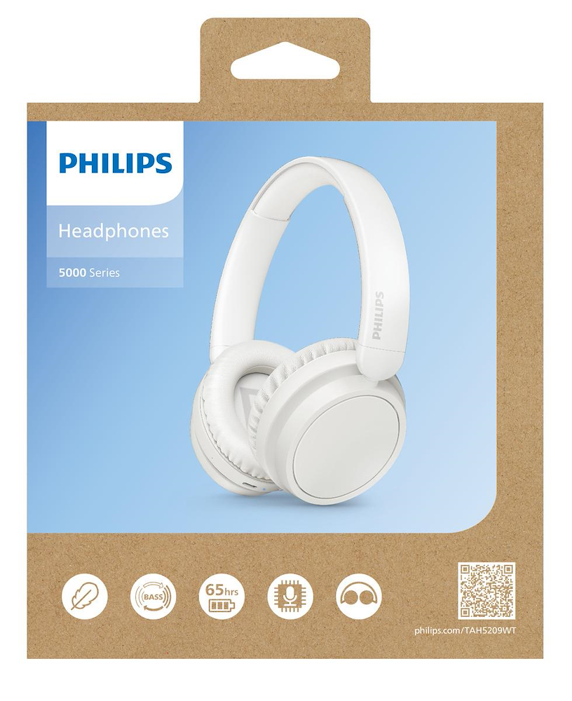 PHILIPS TAH5209WT - Cuffie wireless Philips TAH5209