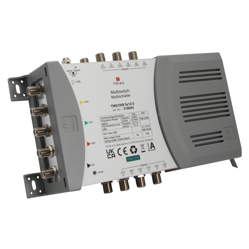 TRIAX TMS/CKR 5x12 S - TMS/CKR 5x12 S Multiswitch