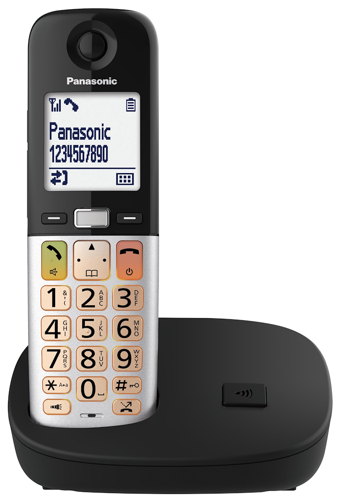 PANASONIC KXTGU410EXB - Vereinfachtes digitales Schnurlostelefon