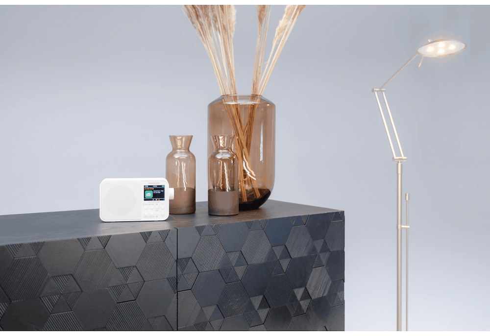 KENWOOD CRM30DABW - CR-M30DAB-W Radio DAB+ portatile