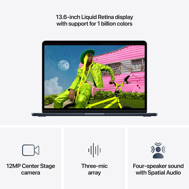 Apple Z1LW321ITCTO - MacBook Air 15 Zoll Schwarz