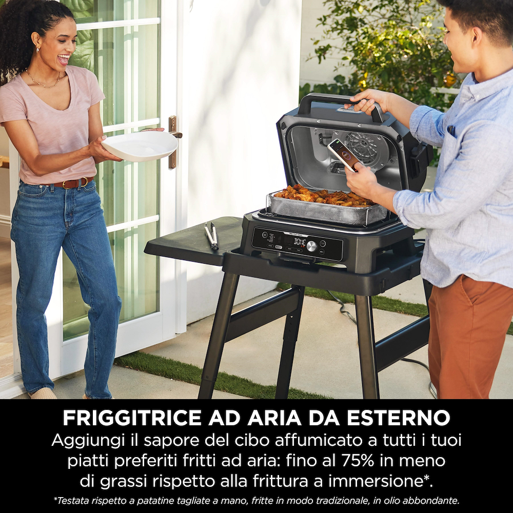 NINJA OG901EU - Elektrischer Grill mit Smoke Pro XL
