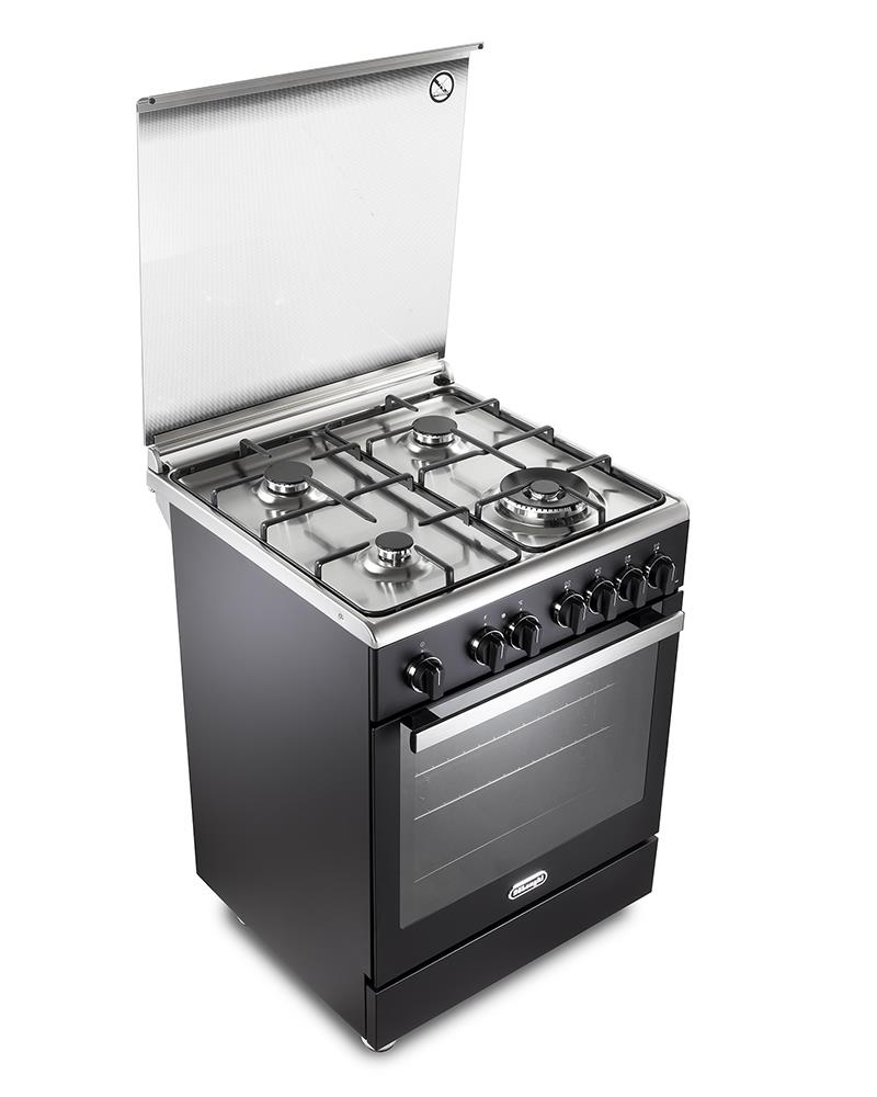 DE LONGHI PEMA64LSG - Cucina a Gas 60cm 4 Fuochi
