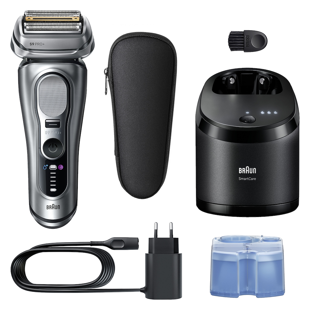 BRAUN 9667CC - Elektrorasierer Silber