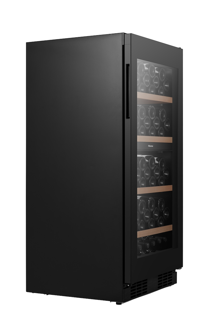 HISENSE RW3N230GELF - Hisense Weinkühler 108 Flaschen Schwarz