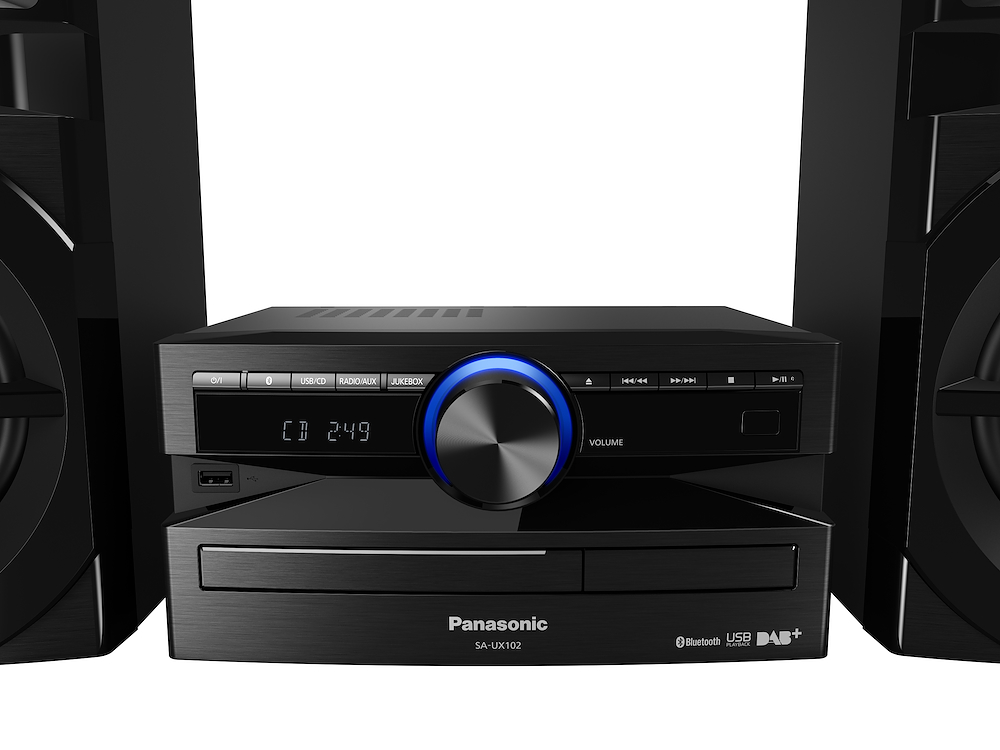 PANASONIC SCUX102EK - Minisistema Hi-Fi Panasonic 300w