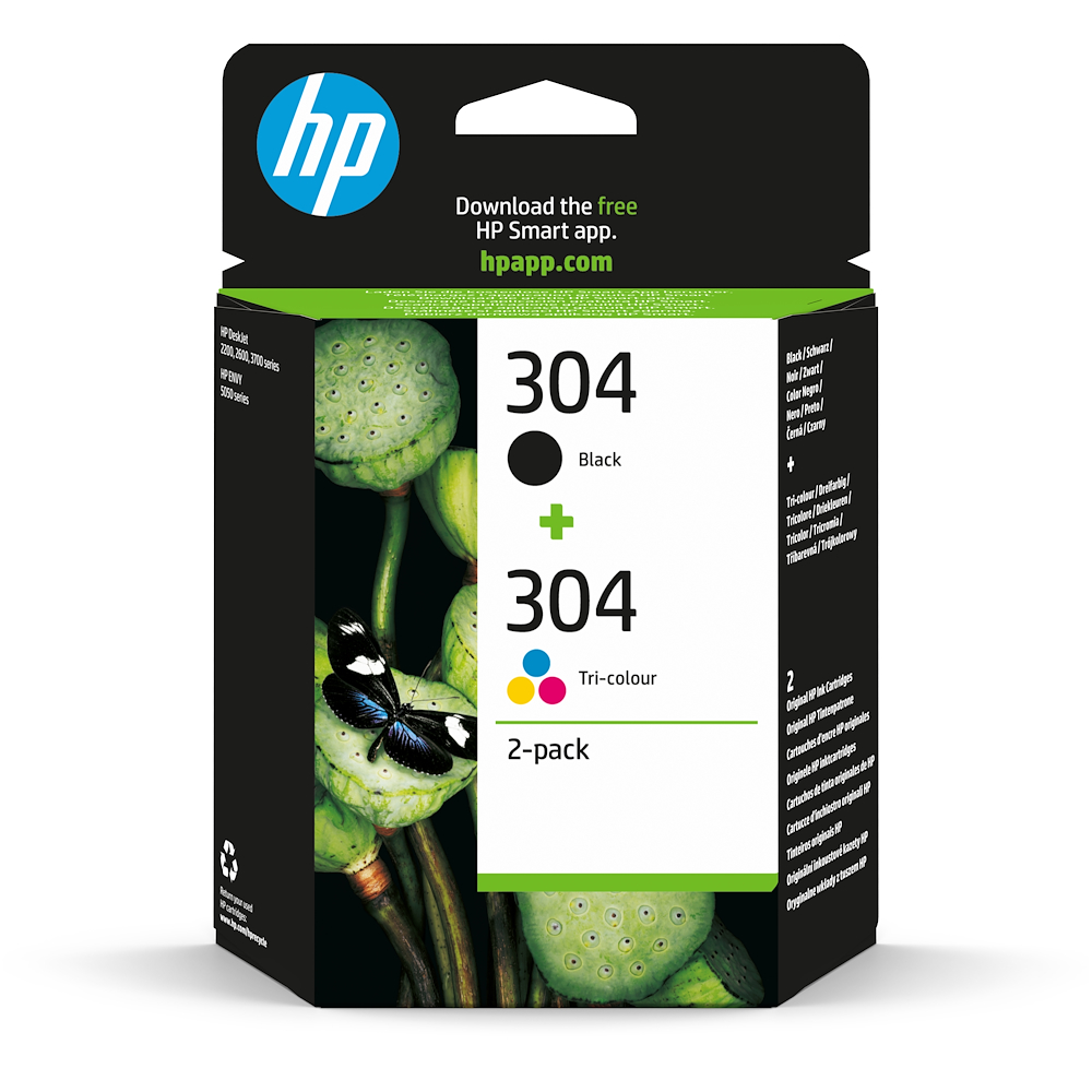 HP 3JB05AEBL - Pacchetto Combo Cartucce  304