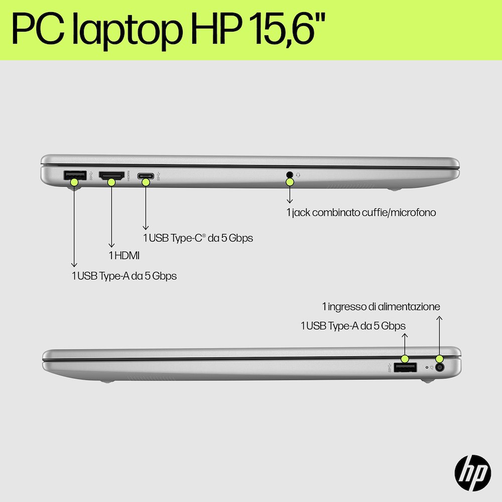 HP 15FD0134NL - Laptop 15.6 FHD Core 3
