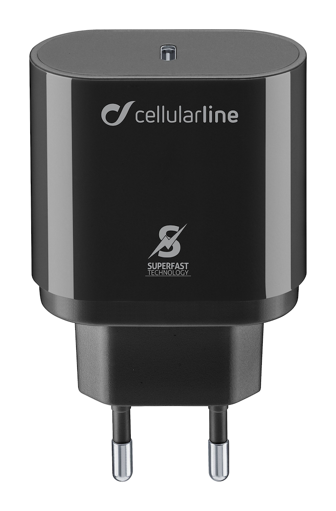CELLULAR LINE ACHSMUSBCPD25WK - USB-C Super Fast Charge Ladegerät 25W