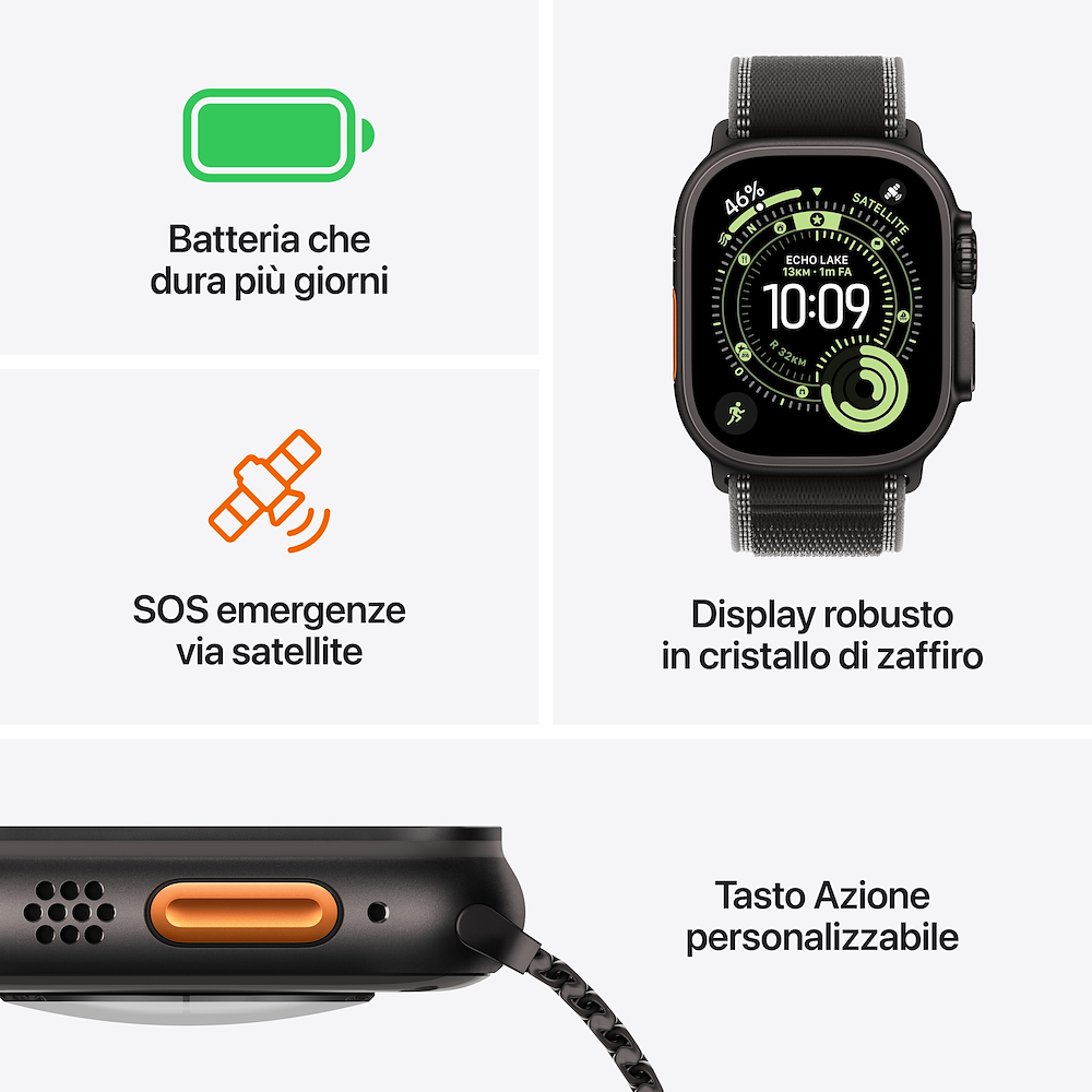 APPLE MF0V4QLA - Smartwatch Ultra 3 GPS 49mm