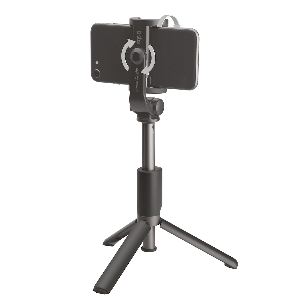 SBS TESELFIEBTALTRIPODK - Selfie Stick Stativ kabellos für Smartphone