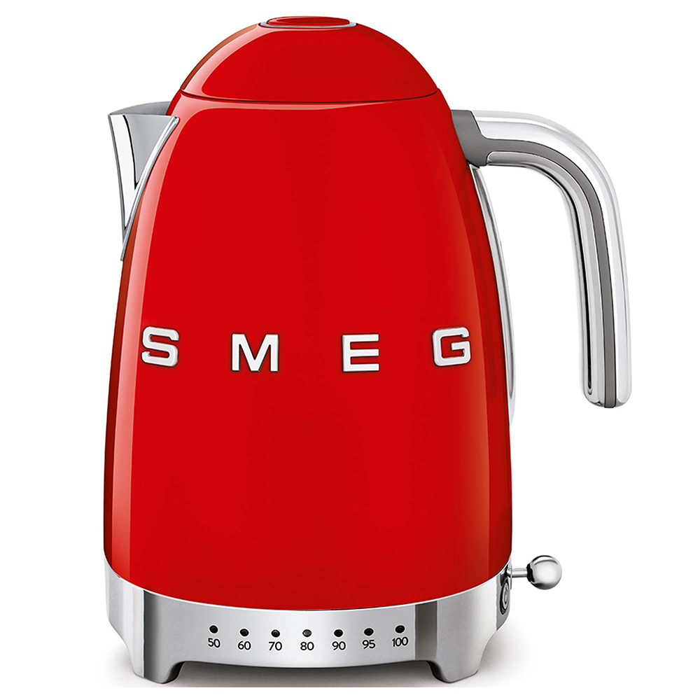 SMEG KLF04RDEU - Bollitore stile anni '50 rosso