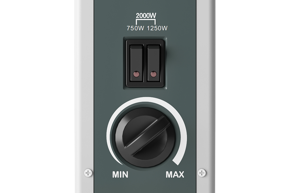SPLENDID CALEOMETAL - CALEOMETAL 0549916 TERMOmitVETTORE 2000W FULL METAL