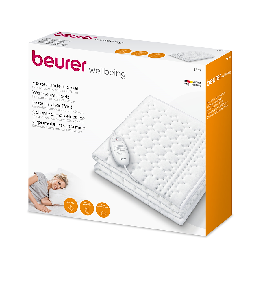 BEURER TS19 - Coprimaterasso 50W Lavabile