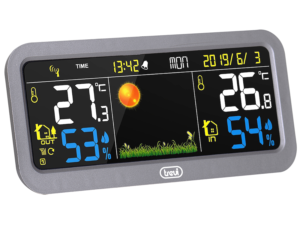 TREVI 0ME3P2010 - Wetterstation mit Sensor Trevi ME 3P20 RC