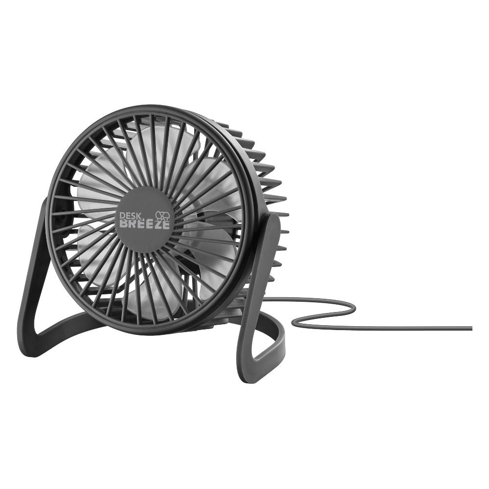 CELLULAR LINE DESKBREEZEK - Ventilatore da tavolo USB nero