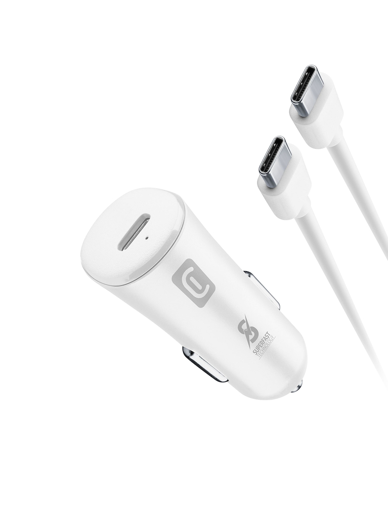 CELLULAR LINE CBRSMKITC2CPD25WW - Auto Ladegerät Samsung 25W Weiß