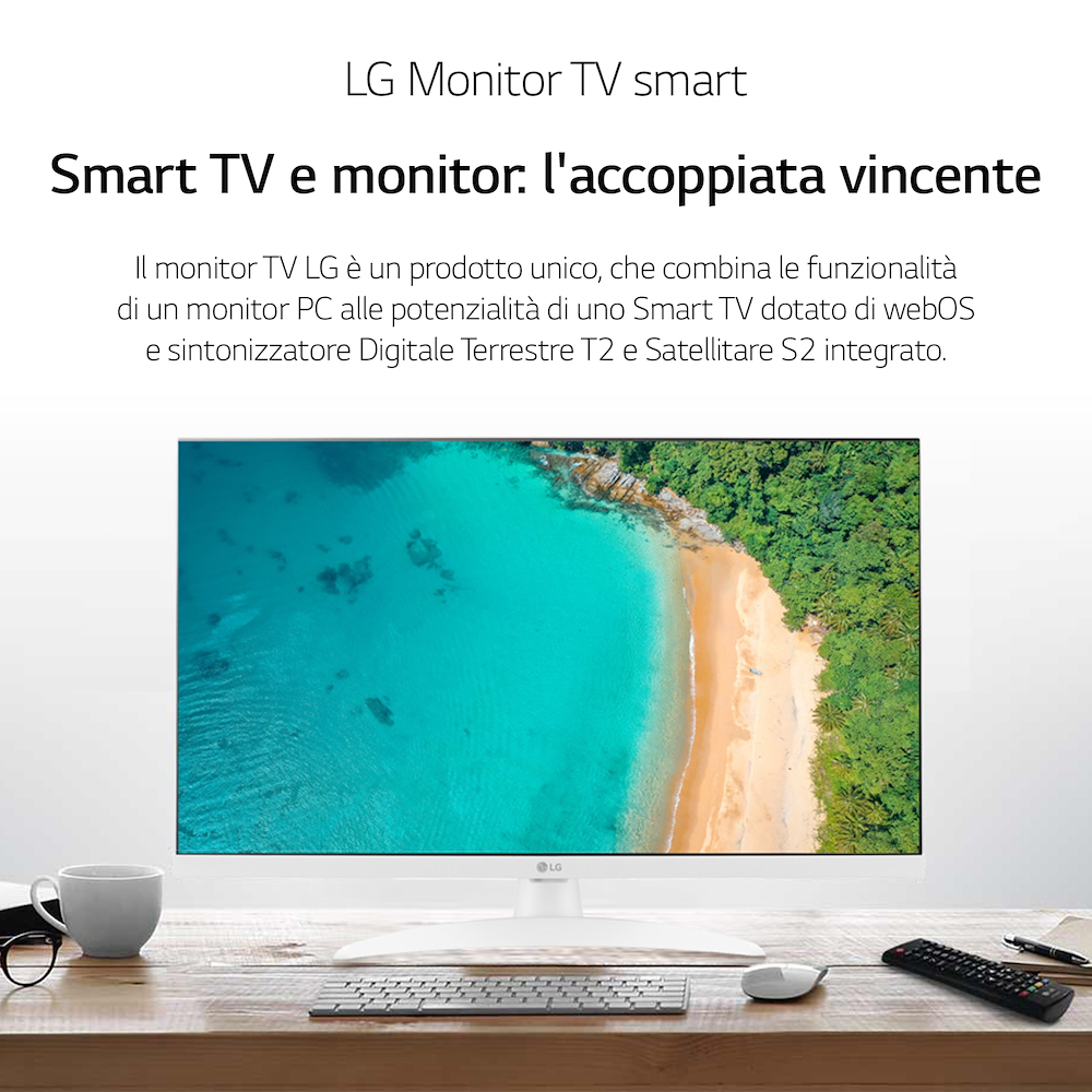 LG 27TQ615SWZ - Monitor TV Smart 27" Full HD LG 27TQ615SWZ - Monitor TV Smart 27" Full HD