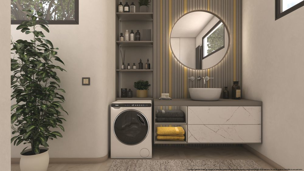 HAIER HW50BP12307 - Lavatrice Slim Haier 5kg WiFi