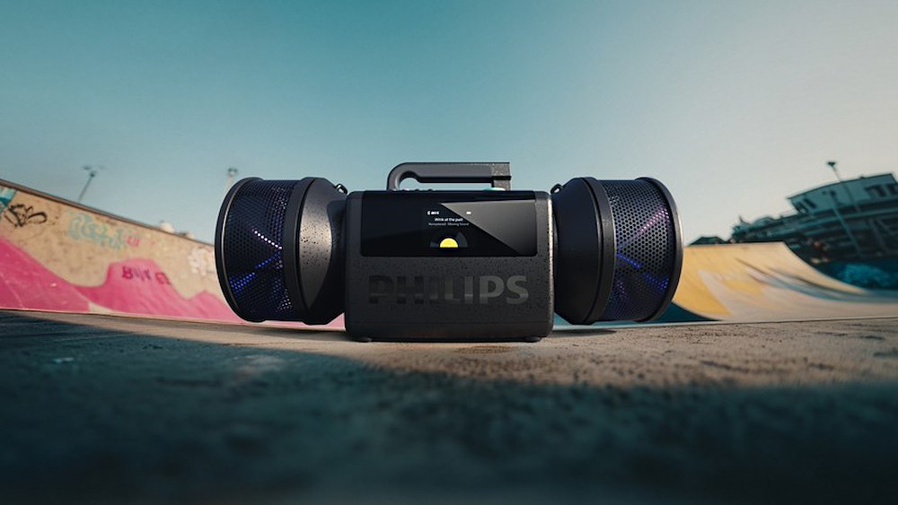 PHILIPS TAMS80B/00 - Tragbarer Lautsprecher IP67