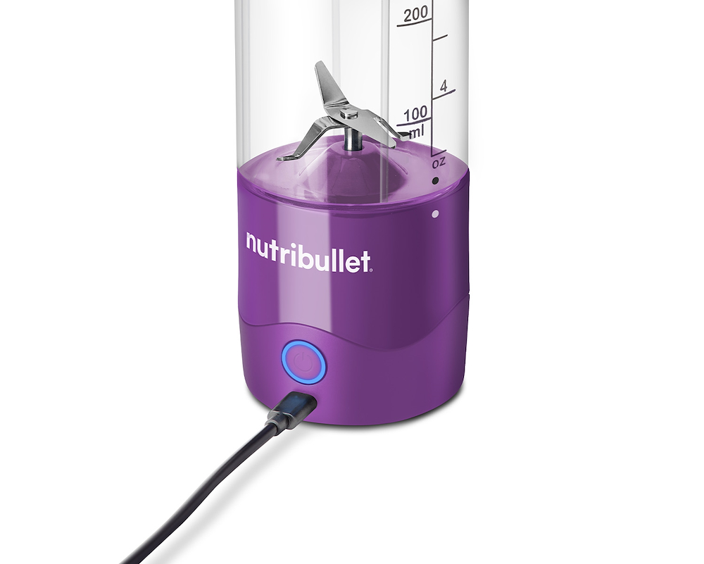 NUTRIBULLET NBP003PU - Frullatore portatile 475ml Viola NUTRIBULLET NBP003PU - Frullatore portatile 475ml Viola